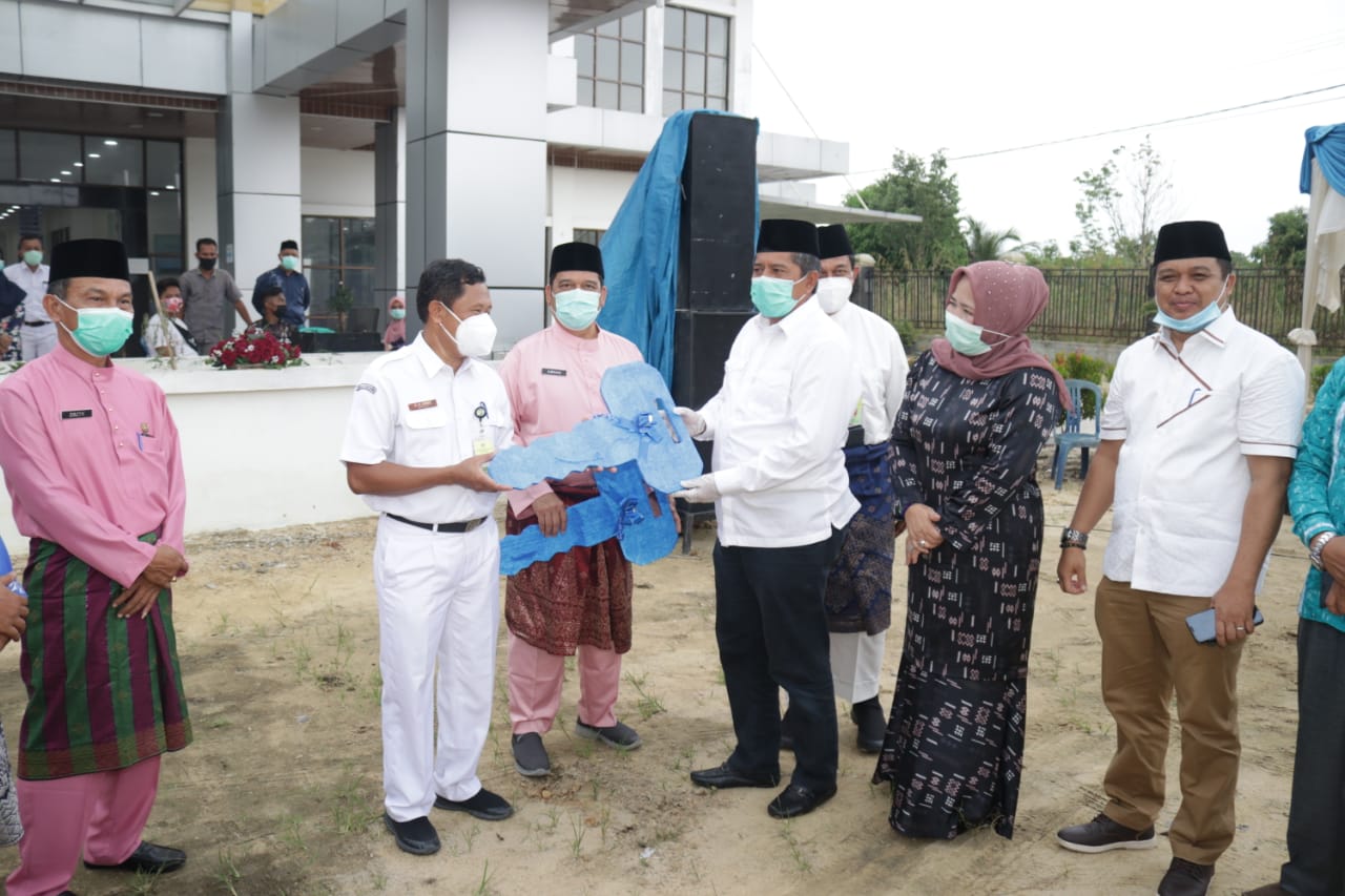 Resmikan Labor PCR, Radiologi, Bupati Alfedri Sebut, Tes Swab Bisa dilakukan di Rumah Sakit Tipe D T