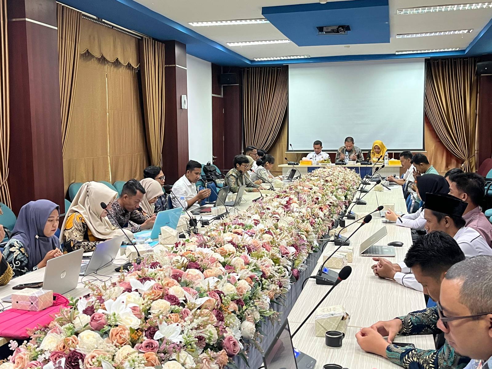 Plt Diskominfo Buka Bimtek ll Yang Digelar BPS Kampar Desa Cinta Statistik