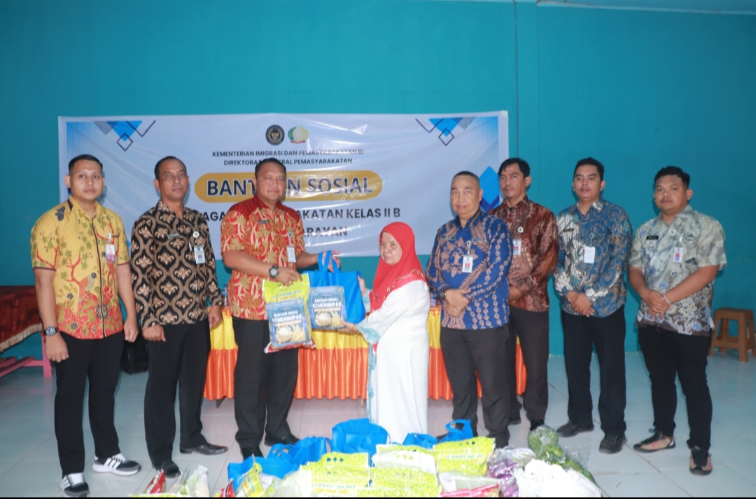 Jumat Berkah Lapas Pasir Pangaraian WujudkanTali Kasih Melalui Bansos Kepada Panti Asuhan 