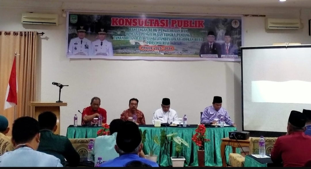  Pemkab Rohul Susun RPJP Tahura Tuanku Tambusai 