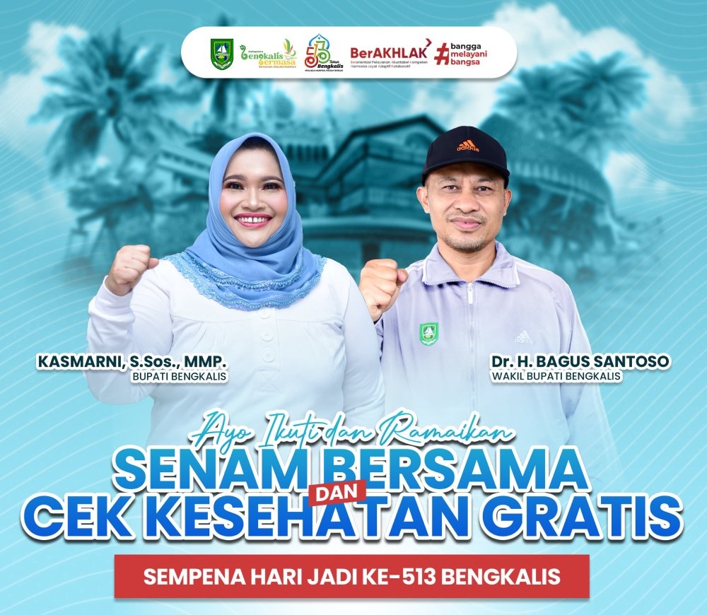 Dinkes Gelar Cek Kesehatan Gratis Pada Momen Hari Jadi Bengkalis