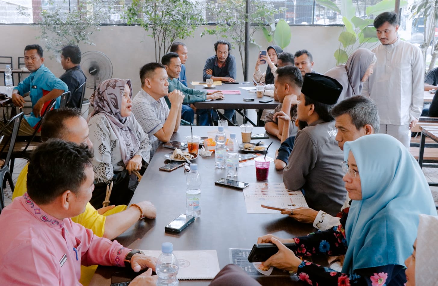 Bersama Insan Pers Pj Bupati Kampar Lakukan Pertemuan, Bahas Berbagai Perkembangan Pembangunan