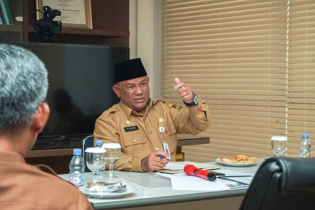 Rakor Pengendalian Inflasi Bersama Kemendagri Diikuti Sekda Kampar