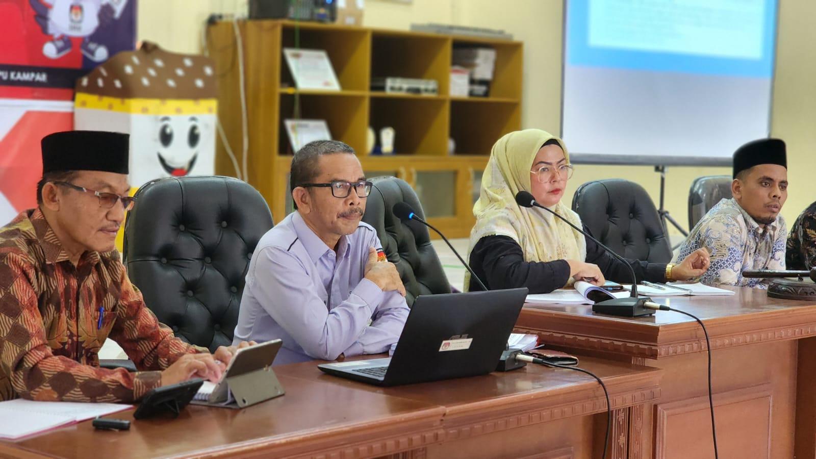 Partai Politik Belum Ada Mengajukan Nama Bacaleg ke KPU Kampar Memasuki 4 Hari Pendaftaran Dibuka