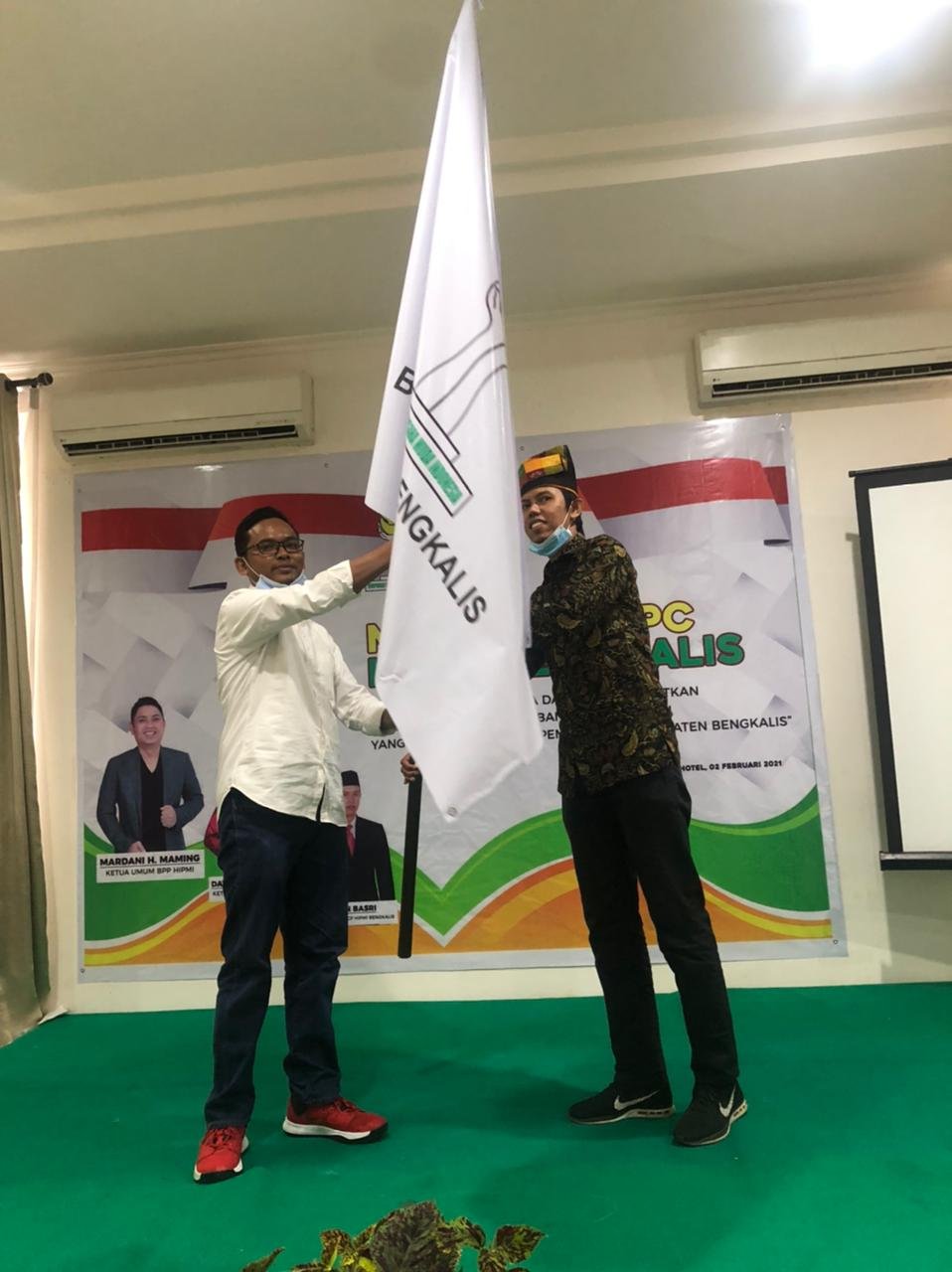 Syuib Terpilih Ketum BPC HIPMI Kabupaten Bengkalis Periode 2021-2024
