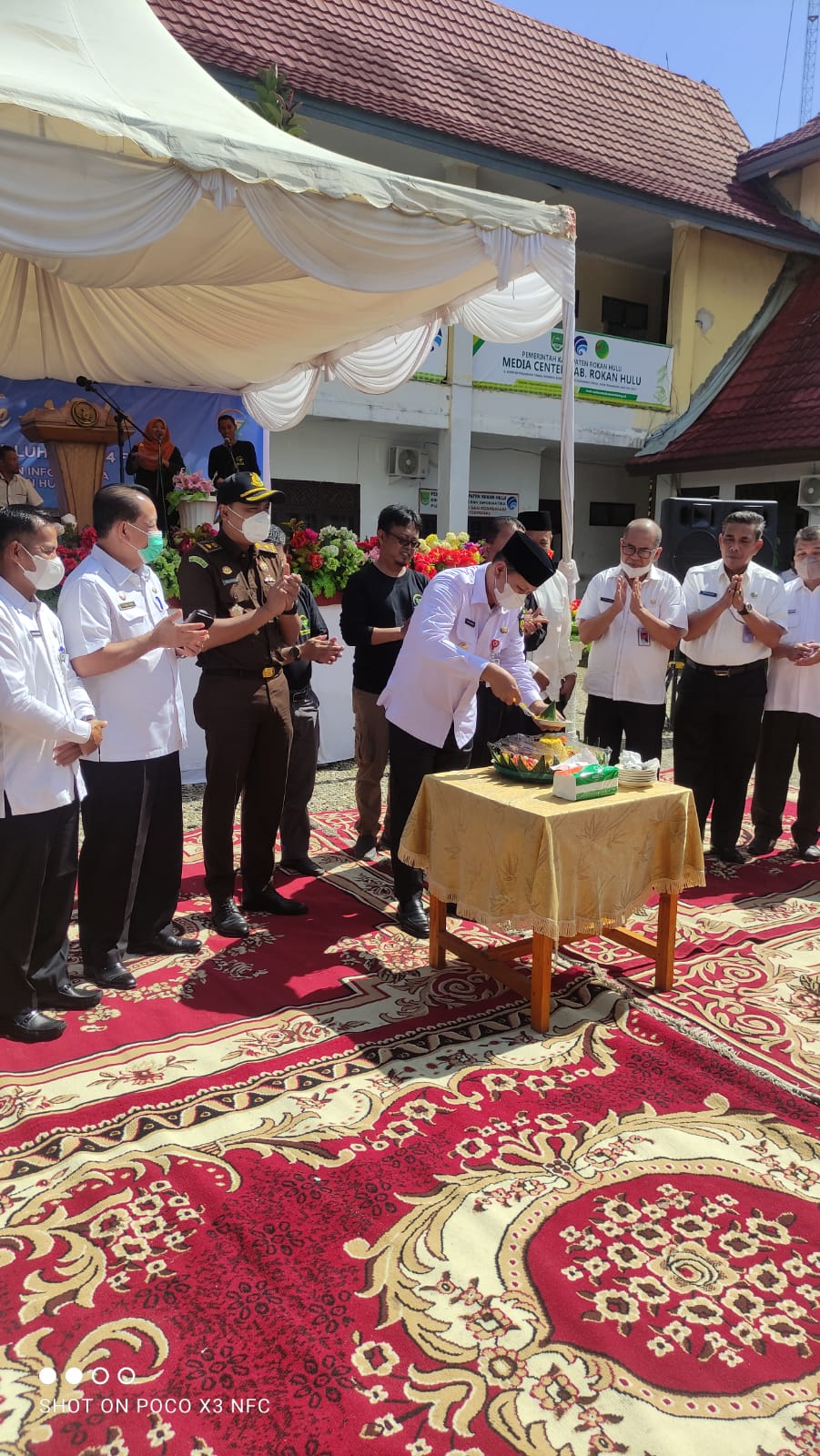 Milad RSLL Ke XIX di Hadiri Wabup Rohul Berlangsung Meriah