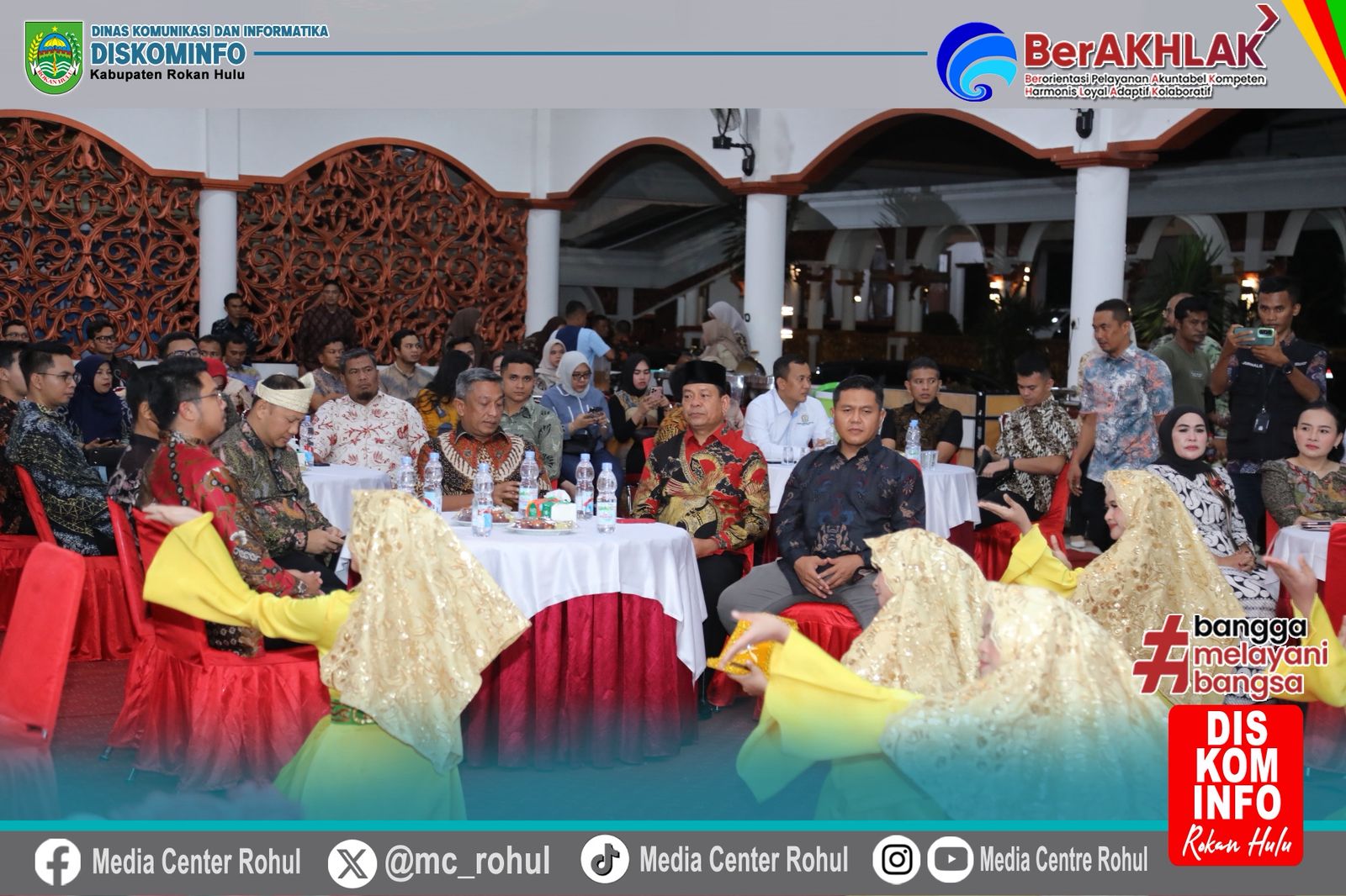 Bupati Rohul Sambut Hangat Kajari Baru, Dr. Rabani Meryanto Halawa