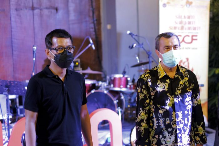 Gubri Paparkan Sektor Ekonomi Kreatif Riau Kepada Menparekraf Wishnutama