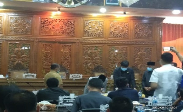 DPRD Kuansing Menyetujui LPJ Tahun Anggaran 2019