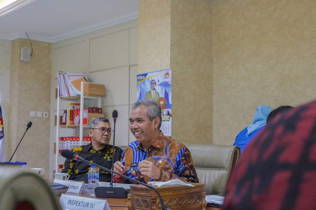 Pj Bupati Kamsol Paparkan Program Amanat Pemerintah Pusat Pada Laporan Triwulan lll ke Mendagri