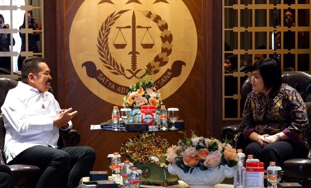 Komnas HAM Bahas Isu Strategis dengan Kejagung