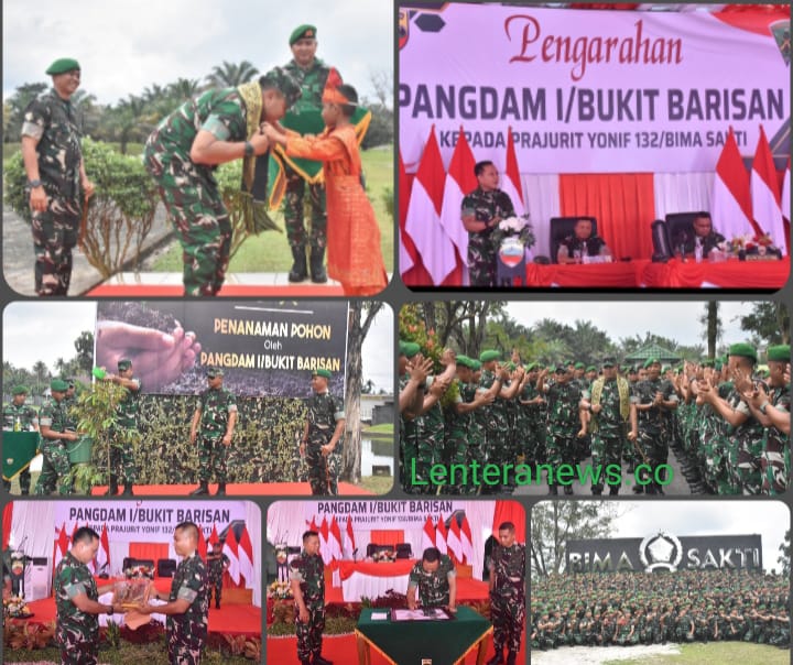 Pangdam I/BB Mayjend TNI Rio Firdianto, Kunker ke Yonif 132/BS Beserta Rombongan