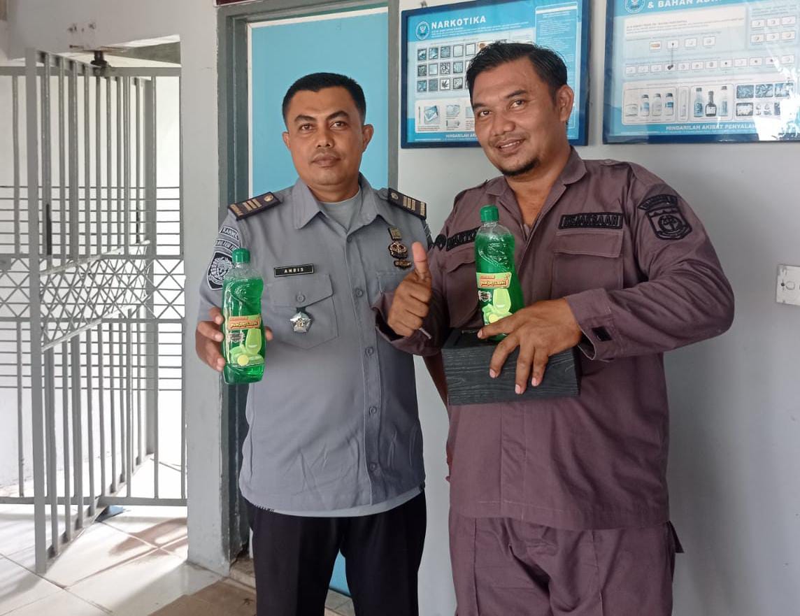 Lapas Kelas llB Pasir Pengaraian Rohul, Pasarkan Produk Kerja Karya Kayna Bimker Clean Dari WBP