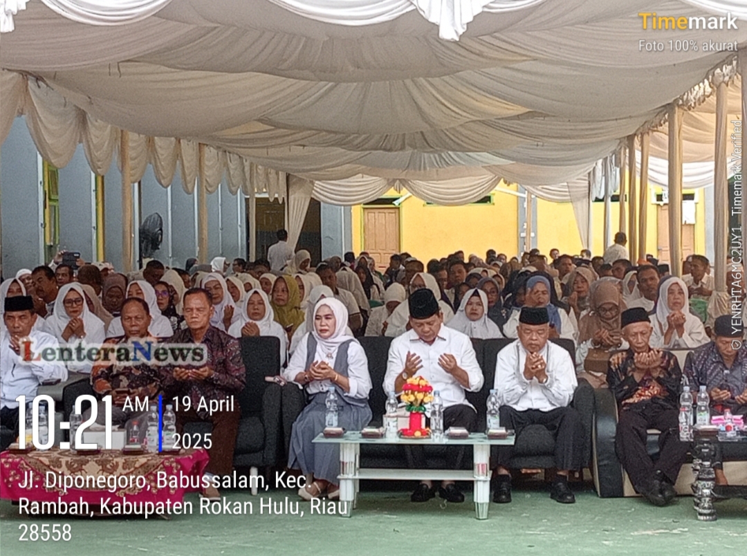 Reuni Akbar SMA 1 Rambah Wabup Rohul Angkatan 92 Turut Meriahkan Acara