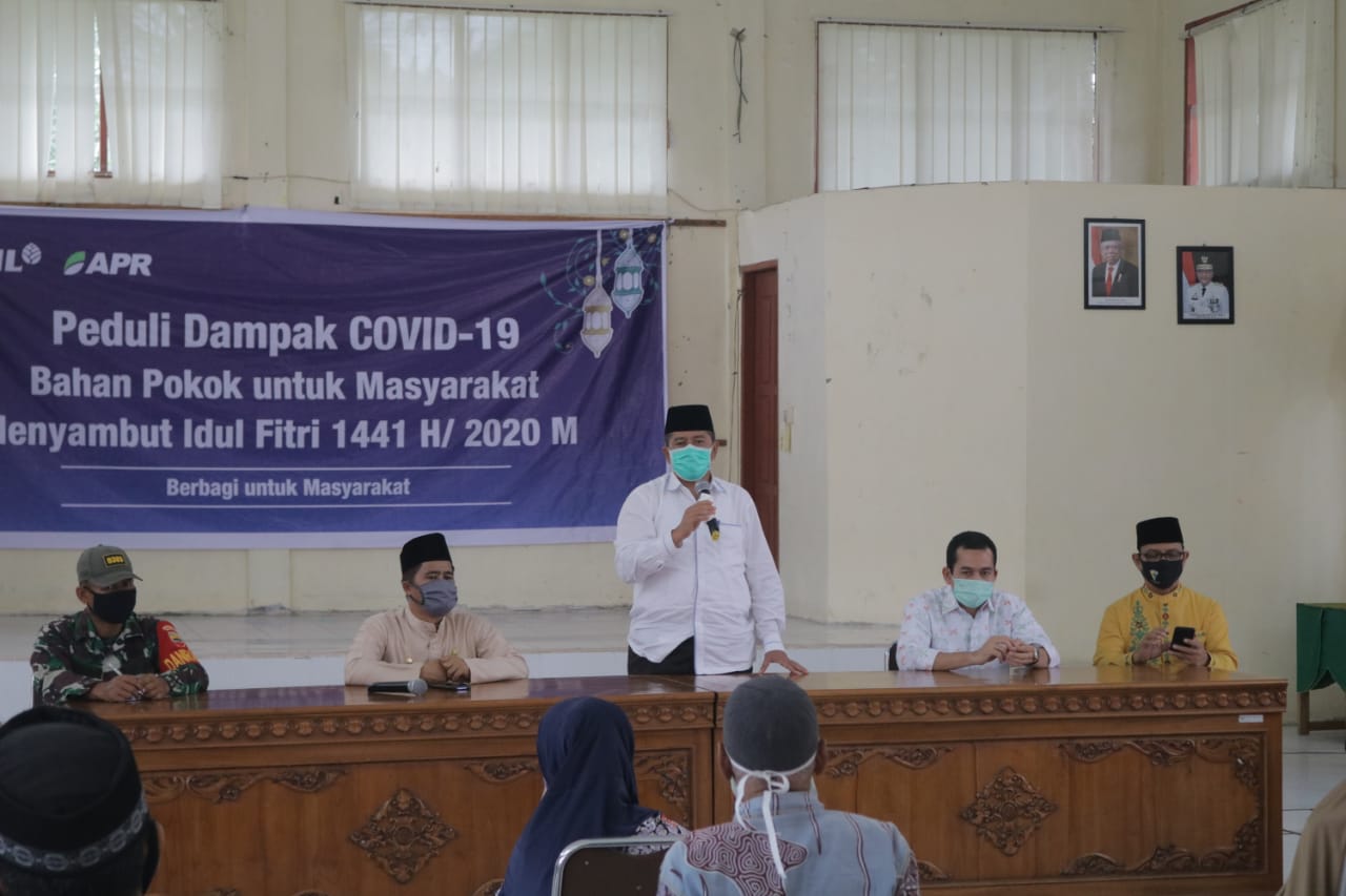 PT RAPP Kembali Salurkan Bantuan Untuk Penanganan Covid-19 di Kabupaten Siak