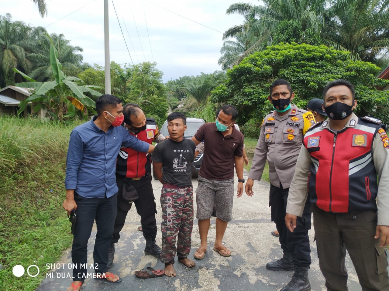 9 Bulan Kabur, Pria Pelaku Pencabulan Dari Madura Dibekuk Polsek Koto Gasib