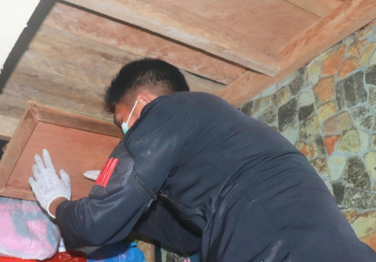 Langkah Tegas Jaga Ketertiban, Lapas Pasir Pengaraian Razia Hunian