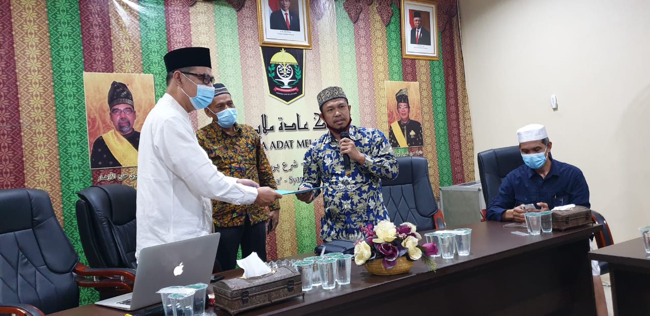 Lembaga Adat Kenegerian Tapung (LAKTA) dengan LAM Riau Jalin Silaturahmi