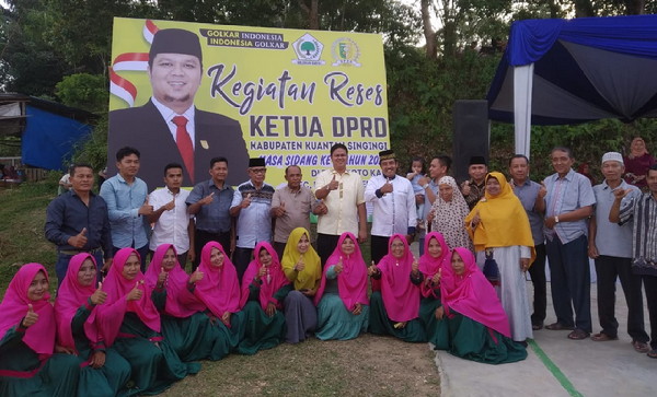 Ketua-DPRD-Kuansing- Andi-Putra,-Tampung-Aspirasi-di-Desa-Koto-Kari