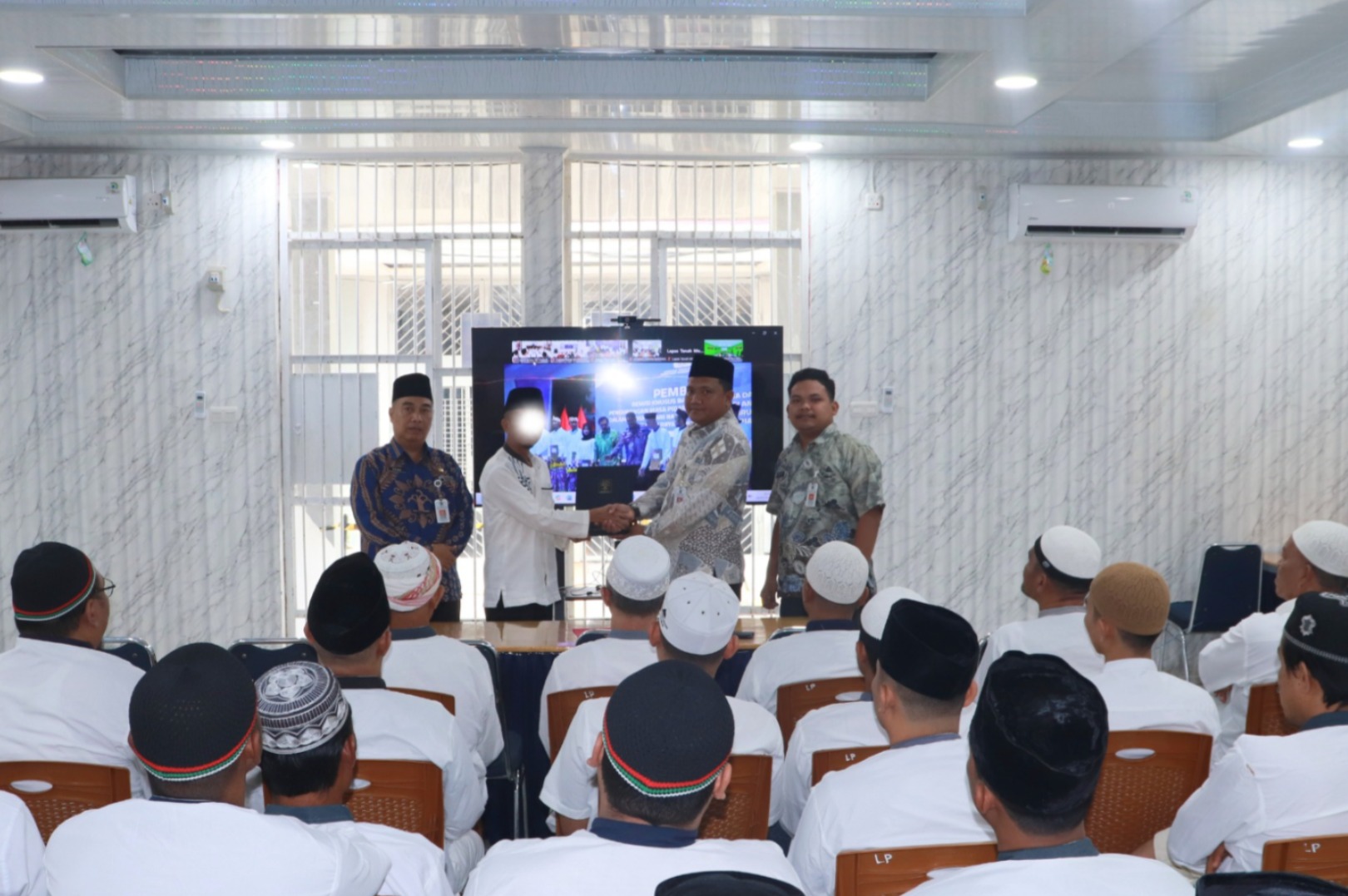 Idul Fitri 1446 H, 677 Wbp Lapas Pasir Pangaraian Terima Remisi, 1 Orang Langsung Bebas