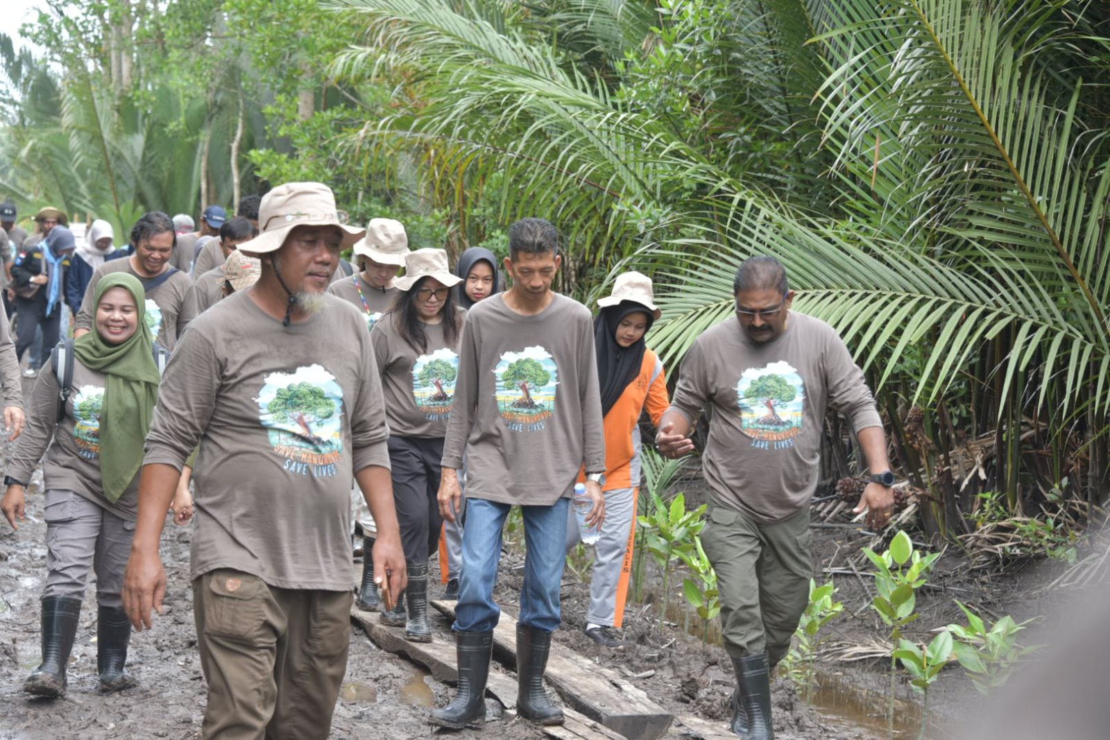 Program Konservasi Mangrove Aramco Asia Singapore, Fase Ketiga Diharapkan Bupati Bengkalis Berlanjut