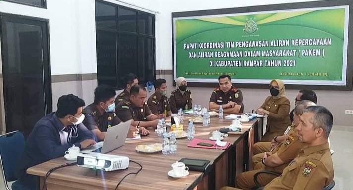 Kejari Kampar Lakukan Pendampingan Pengadaan SPBE di DPRD Kampar