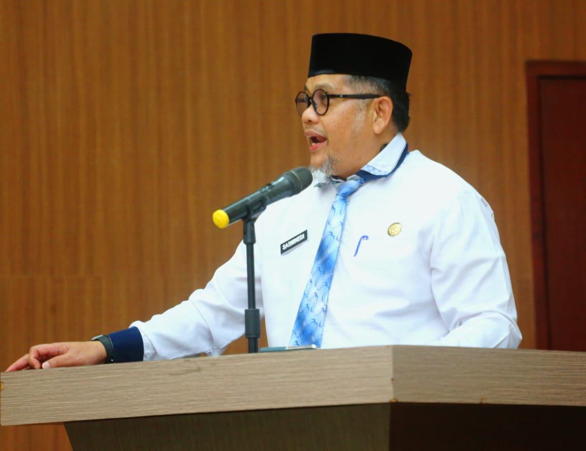 58 Peserta Pendidikan Dasar Satpam Tahun 2024, Dilepas Pemkab Kampar
