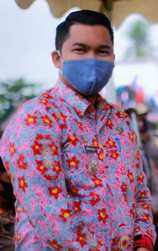 Camat Yudha Rajasa Tegaskan : Belum Ada Diberlakukan Lockdown Di Kec. Sungai Mandau.