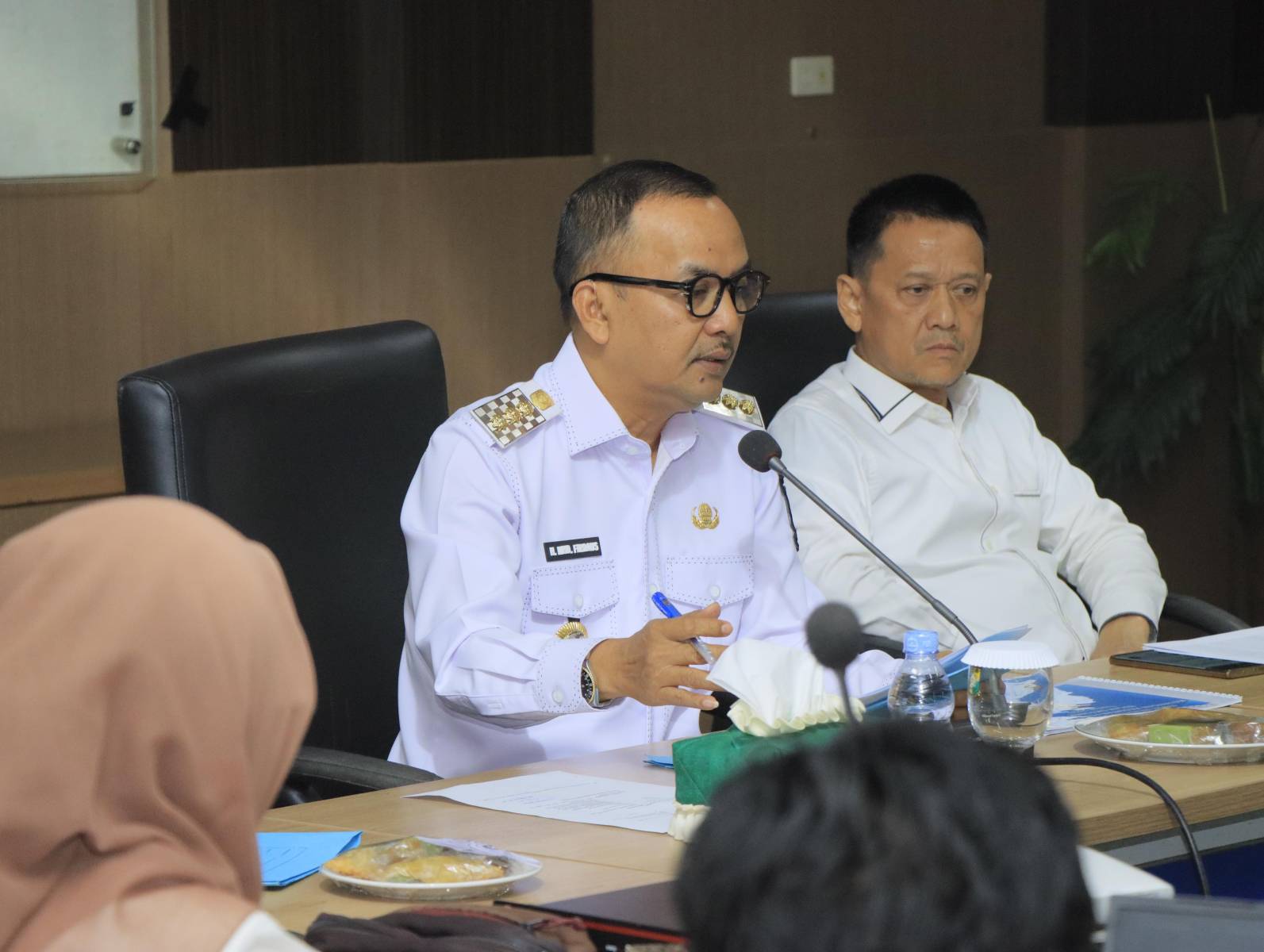 Pj Bupati Rapat Evaluasi Bersama OPD dan Camat, Realisasi Fisik Keuangan Pembangunan Oktober 2023