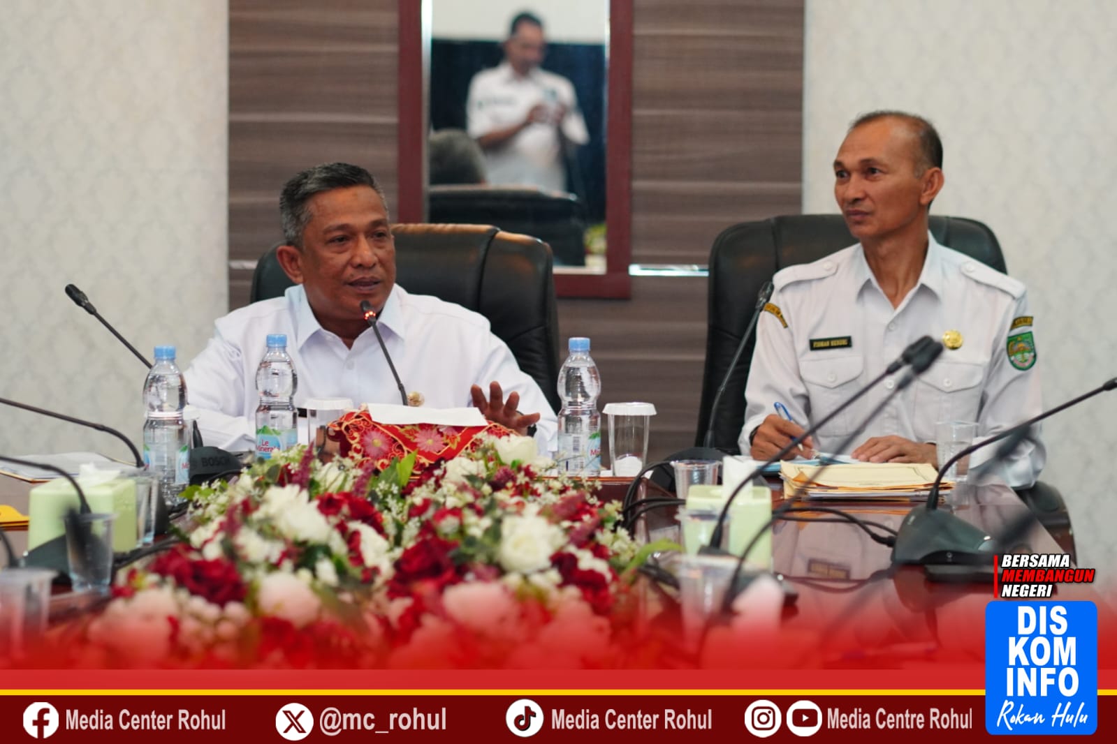 Bupati Anton Pimpin Rakor Pembebasan dan Perlindungan Lahan Pertanian di Rokan Hulu