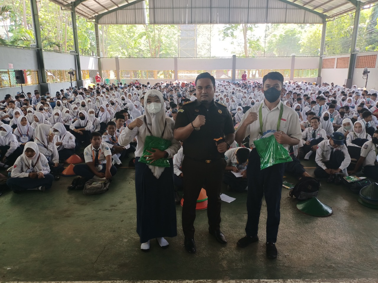 Kejari Tuban Gelar MPLS Pengenalan UU Tipikor Anti Pornografi dan Pornoaksi di SMKN 1