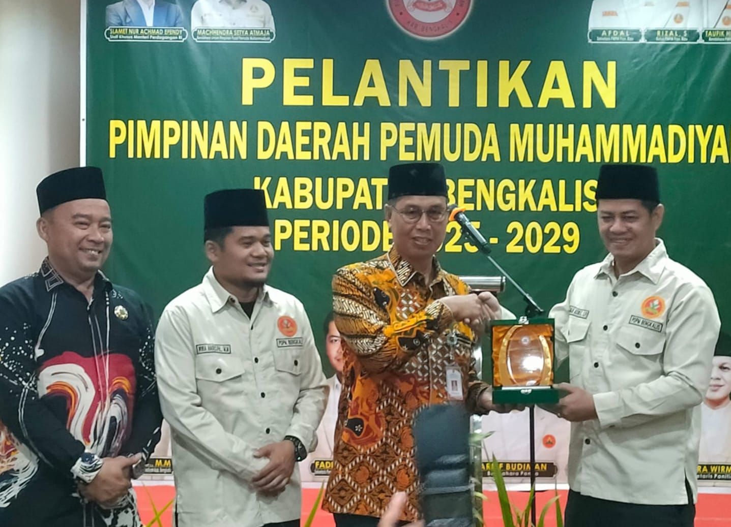 Pelantikan Pengurus Pemuda Muhammadiyah Kabupaten Bengkalis, Bupati Bengkalis Ucapkan Tahniah