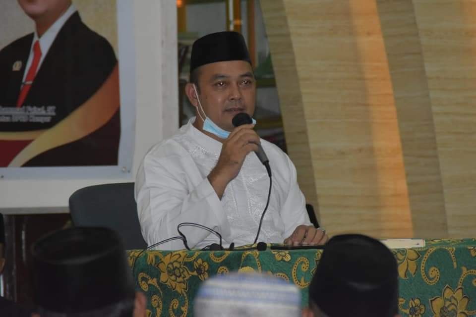 Pandemi Covid-19 Masih Berlangsung, Ketua DPRD Kampar M Faisal Ajak Masyarakat Tingkatkan Imtaq