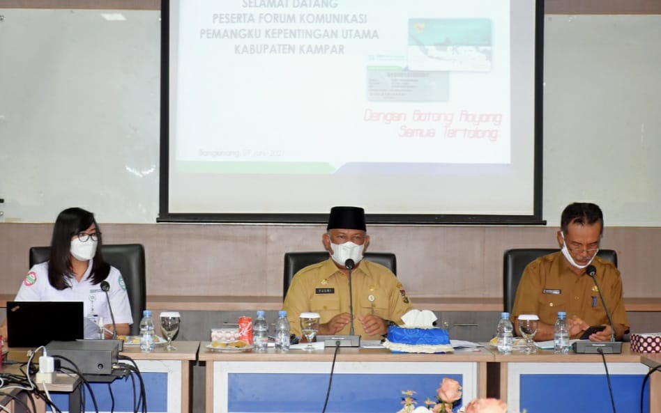 Rendahnya Keikutsertaan Peserta JKN-KIS, Pemda Kampar Tekankan OPD Untuk Tingkatkan