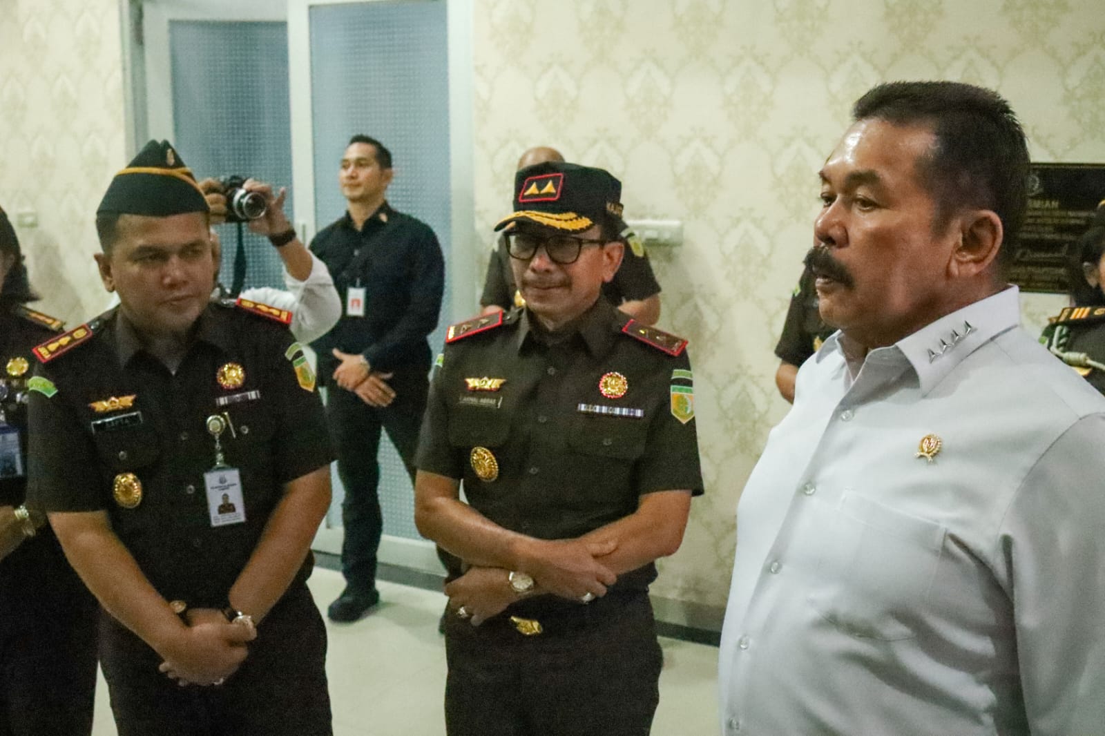 Kunjungan Kerja Jaksa Agung RI ke Kejari Kampar, Ini Pesan ST Burhanuddin