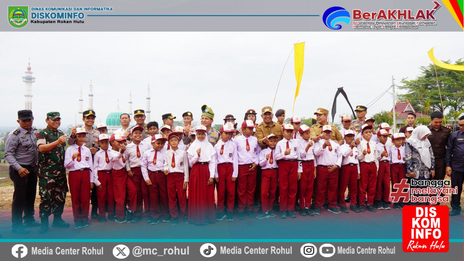 Kunker Kapolda Riau Ke Rohul dan Lakukan Penanaman Pohon