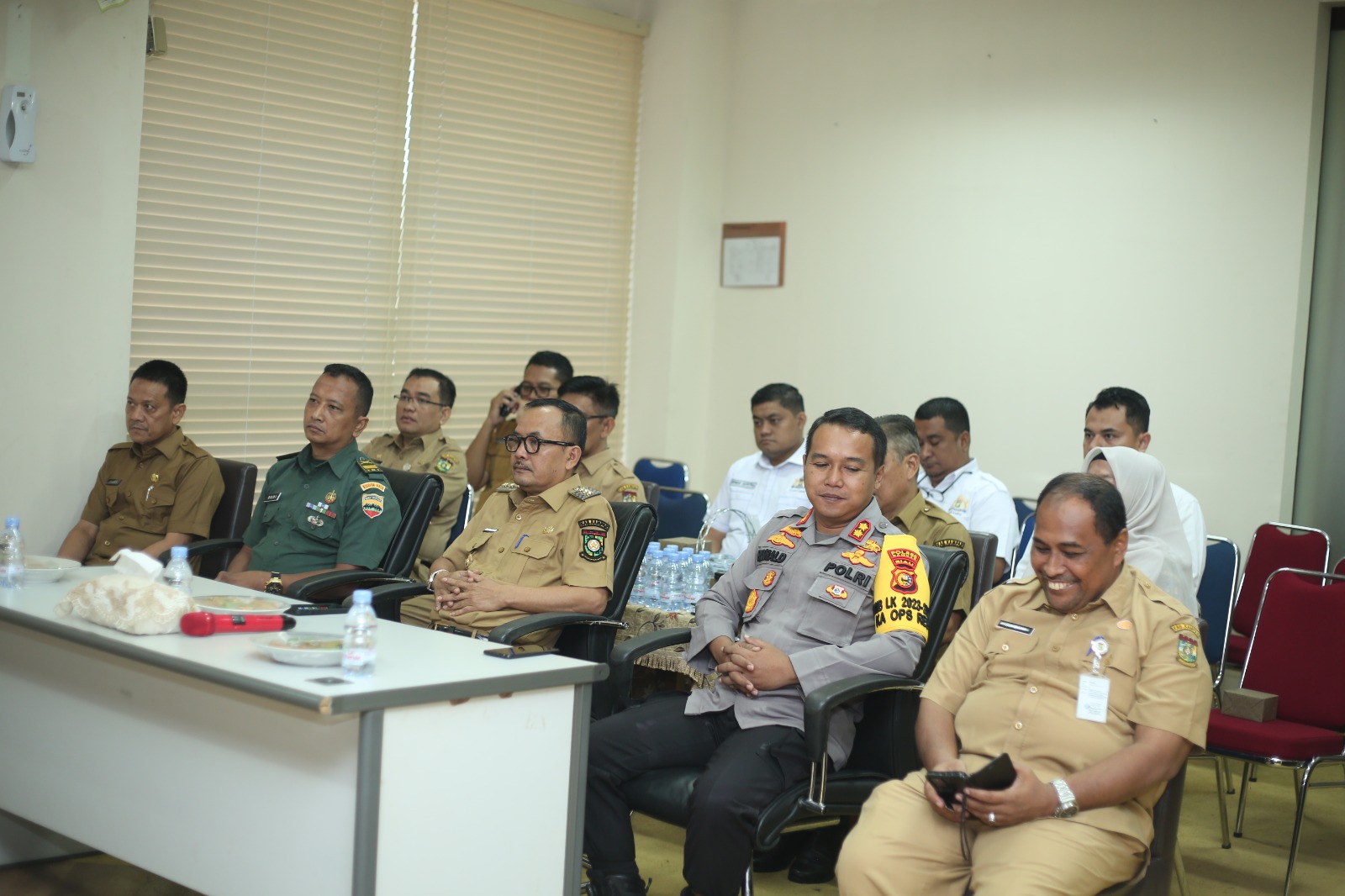 Rakor Inflasi Bersama Mendagri Diikuti Pj Bupati Kampar dan Forkopimda