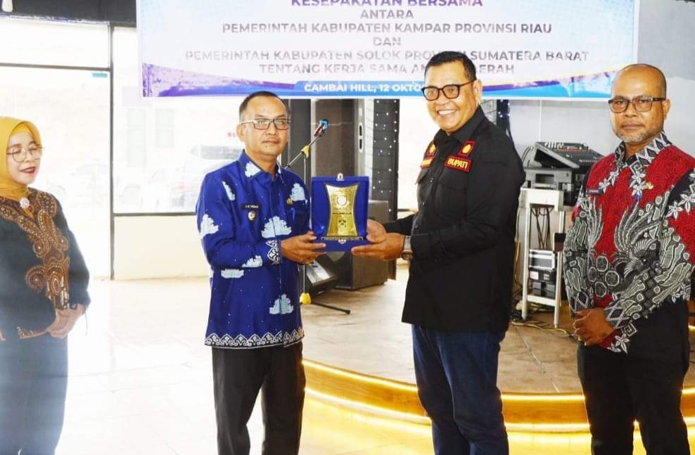 Kerjasama Dengan Kabupaten Solok, Ini Disampaikan Pj Bupati Kampar