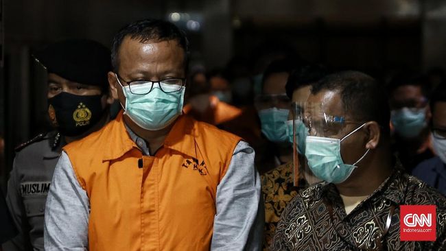 Edhy Prabowo Diduga Terima Rp9,8 Miliar di Rekening Penampung