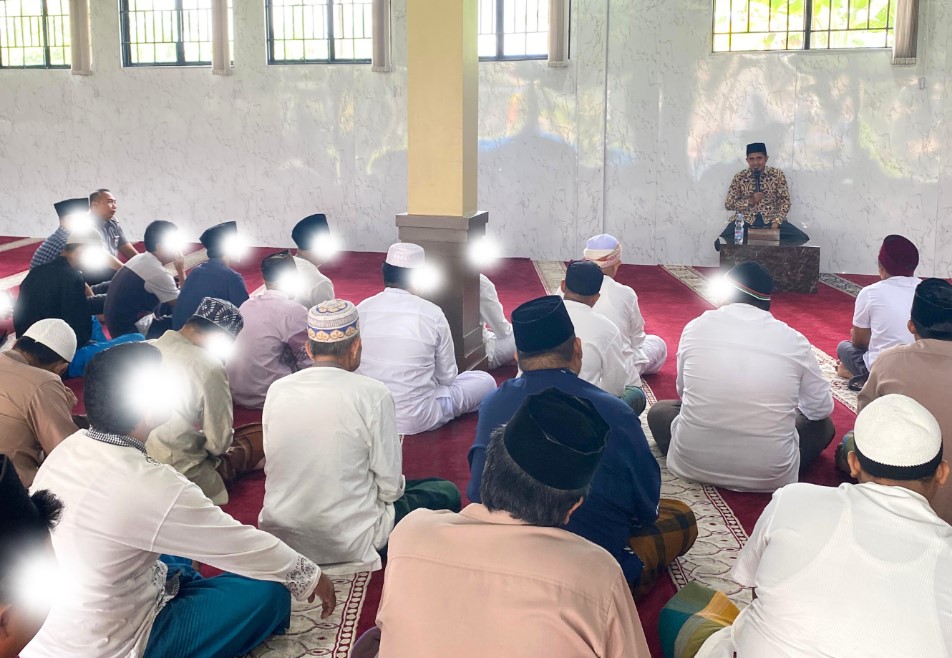 Lapas Pasir Pengaraian Rutin Gelar Siraman Rohani, Bekal Warga Binaan Menuju Hidup Lebih Baik