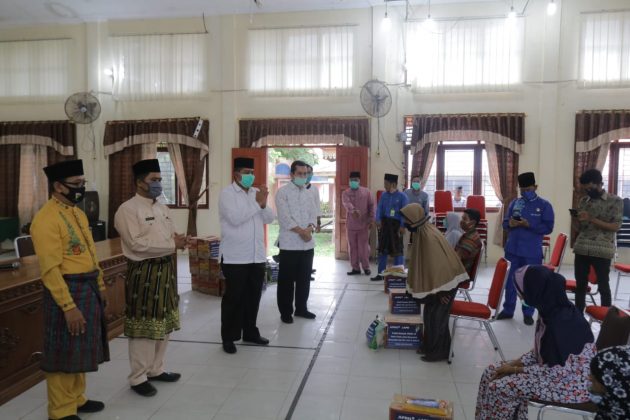 PT. RAPP Pedui Covid - 19 Dan Salurkan Bantuan Kepada Pemkab Siak