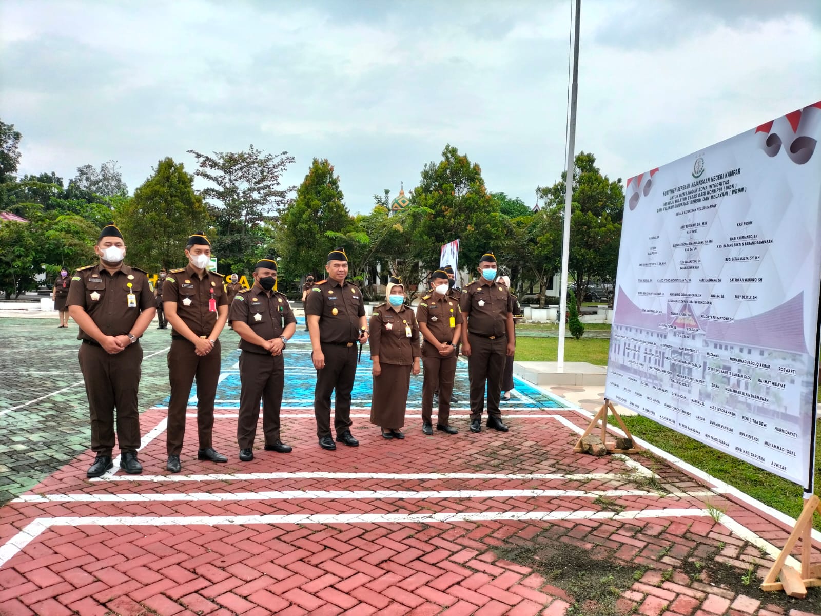 Kejari Kampar Laksanakan Pencanangan Pembangunan Zona Integritas Menuju WBK/WBBM