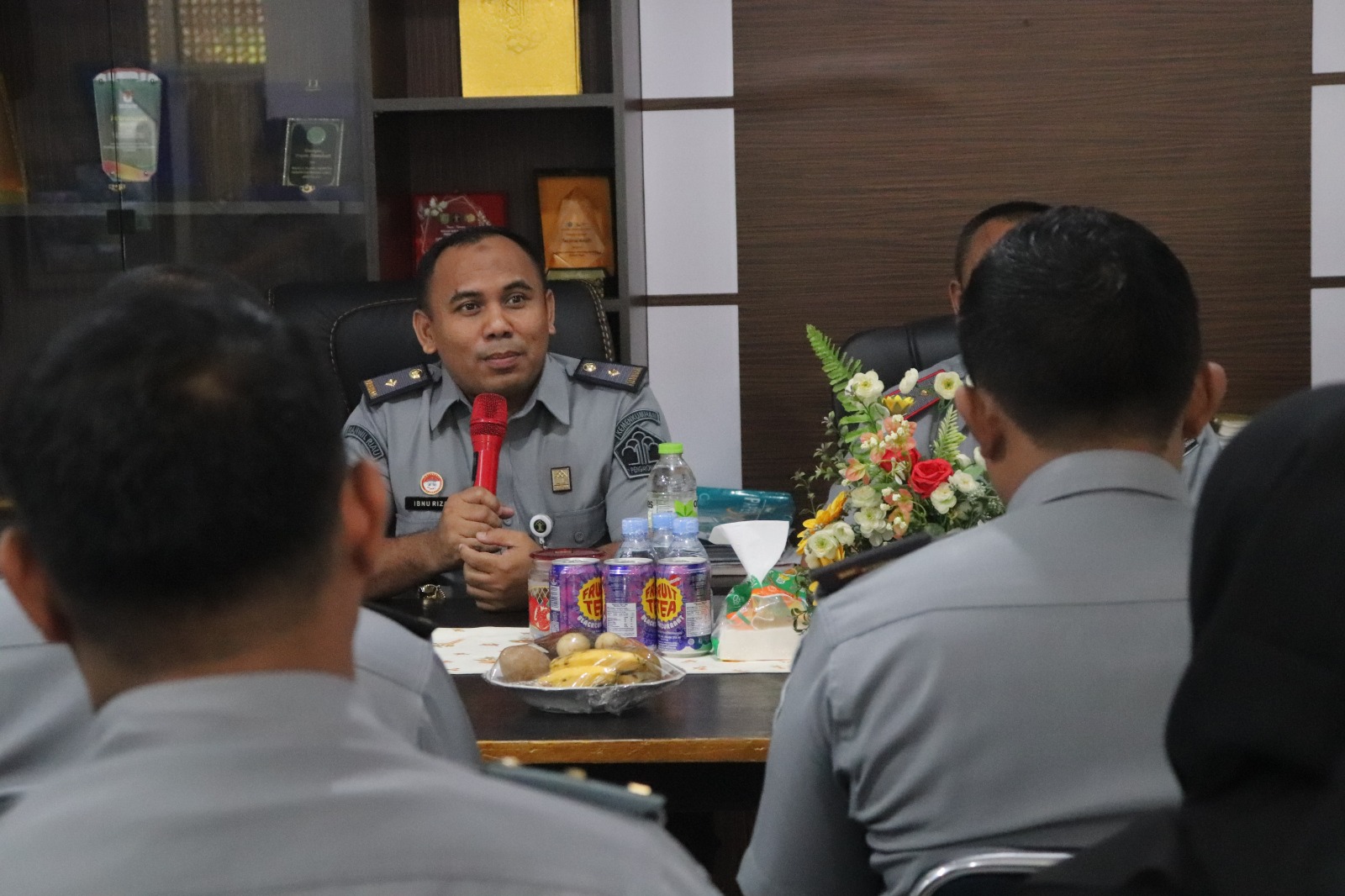 Berikan Penguatan Jajaran Tata Usaha, Kabag Program dan Humas Turun ke Lapas Pasir Pengaraian