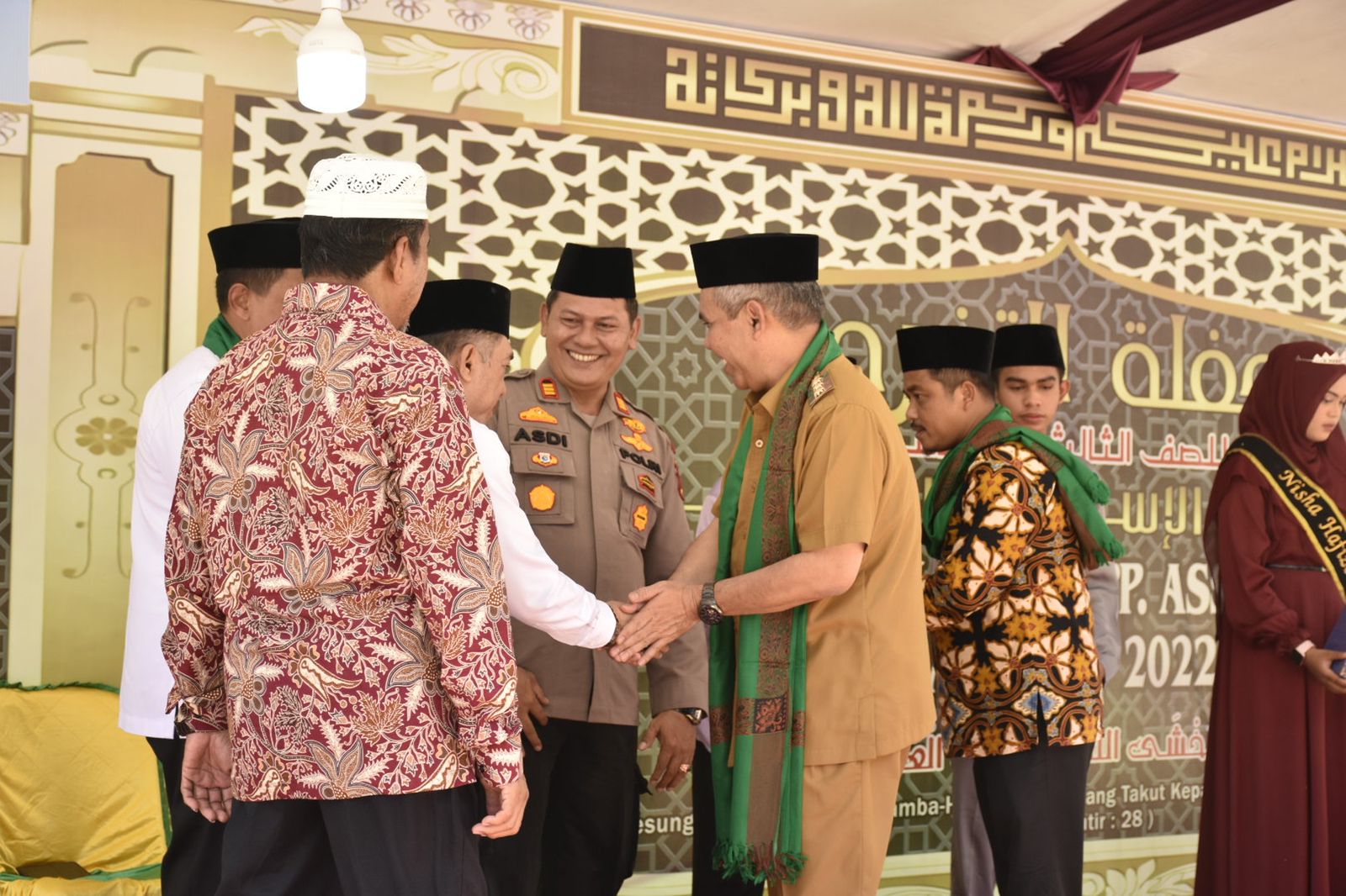 Syukuran Wisuda Santri Dihadiri Pj. Bupati Kampar, Ini Kata Ketua Yayasan Ponpes As Salam Asdisyah