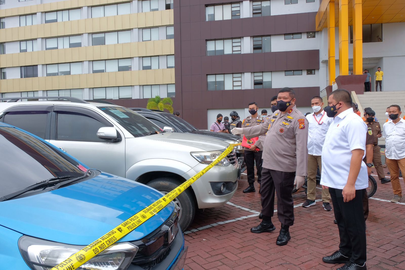 Temukan Saat Operasi 7 Unit Mobil dan 4 Motor, Masyarakat Merasa Kehilangan Bisa Hubungi Polda Riau