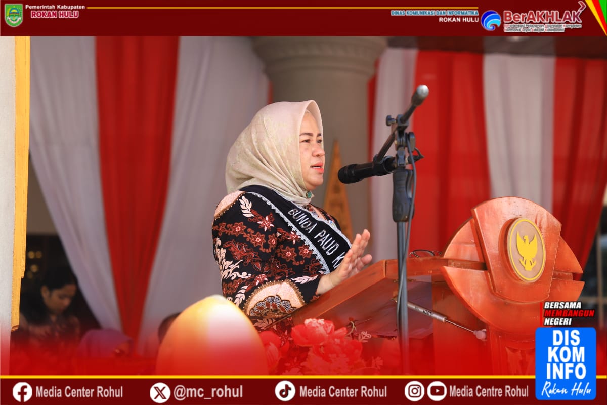 Gebyar PAUD Rohul Tumbuhkan Kreativitas Anak Lewat Lomba Membatik dan Belajar Gembira