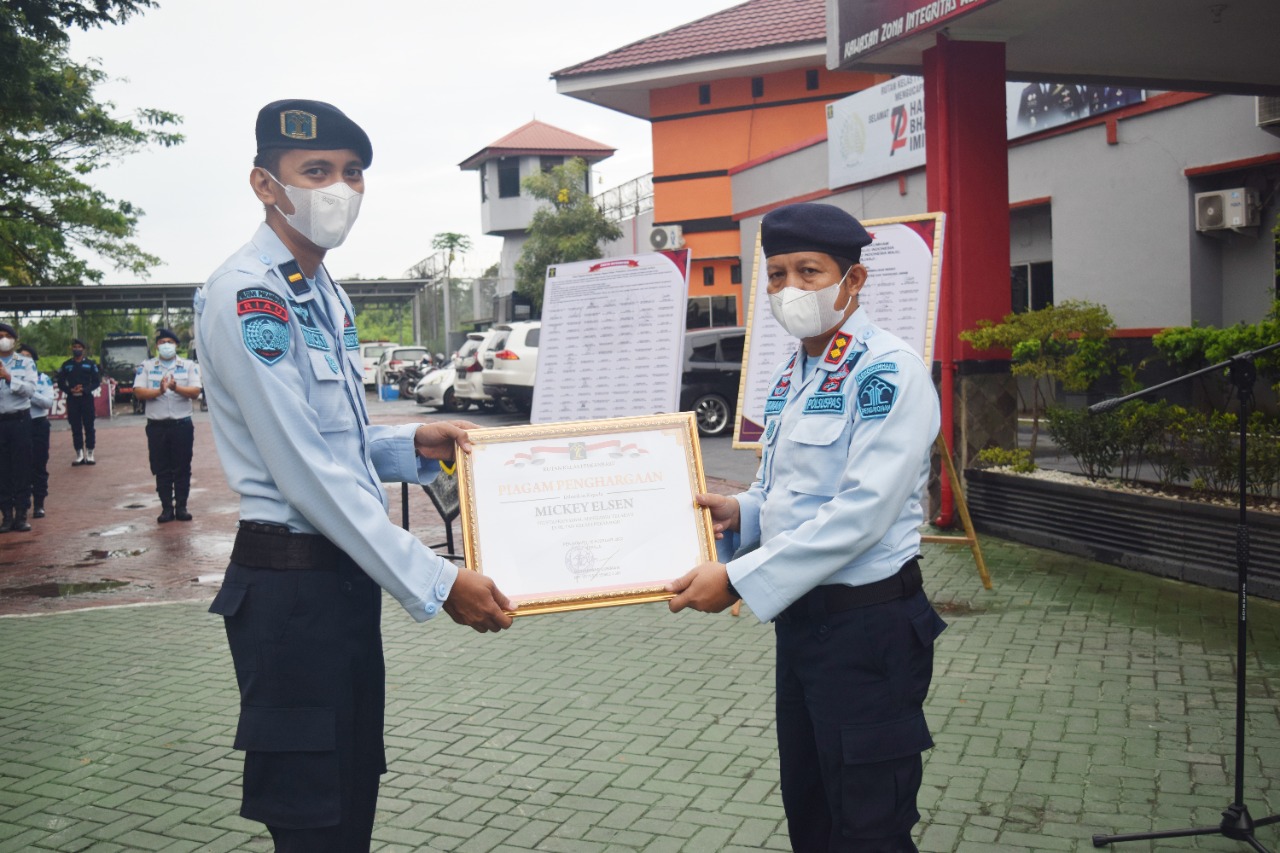 Rutan Kelas I Pekanbaru Deklarasikan Janji Kinerja Tahun 2022
