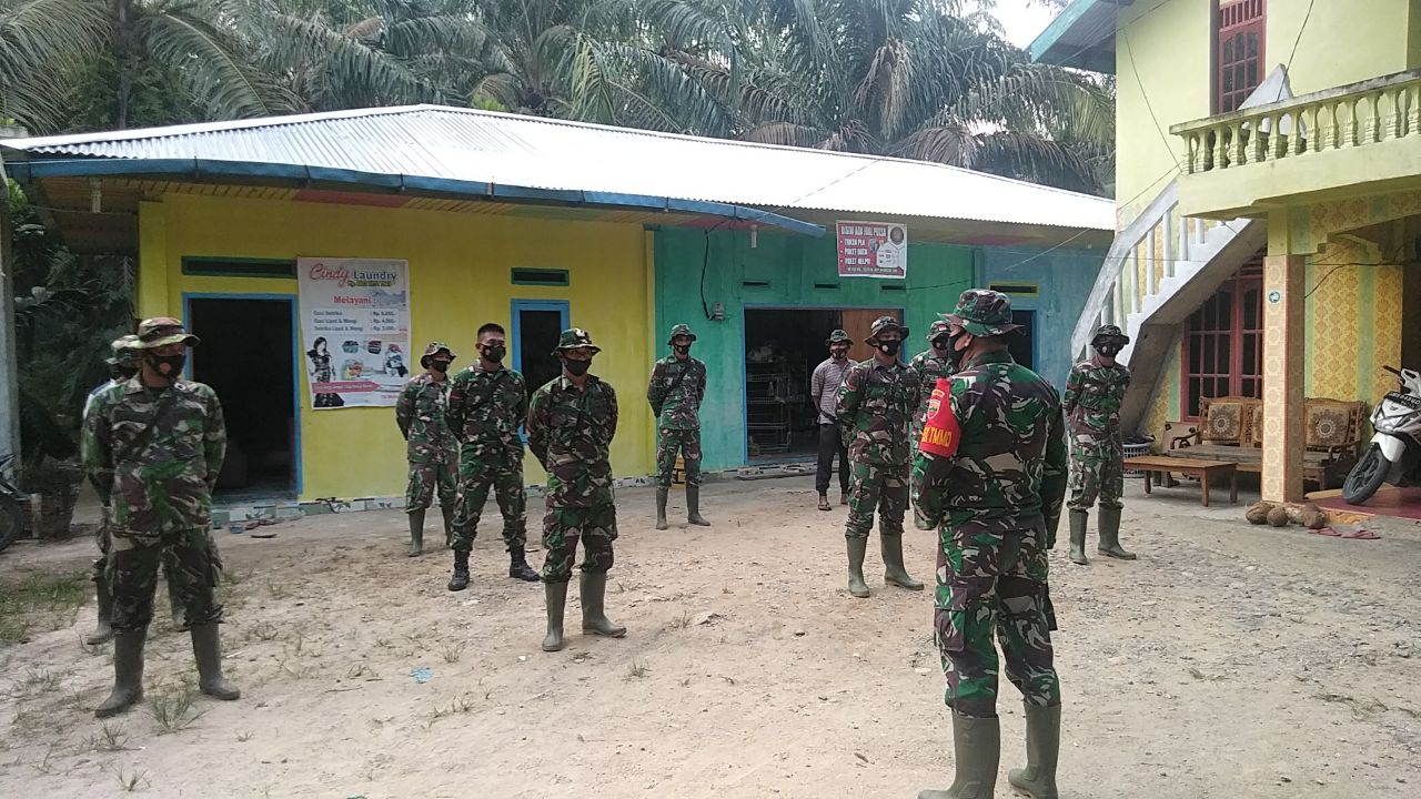 TMMD Ke- 110 Kodim 0313/KPR Melaksanakan Apel Pagi