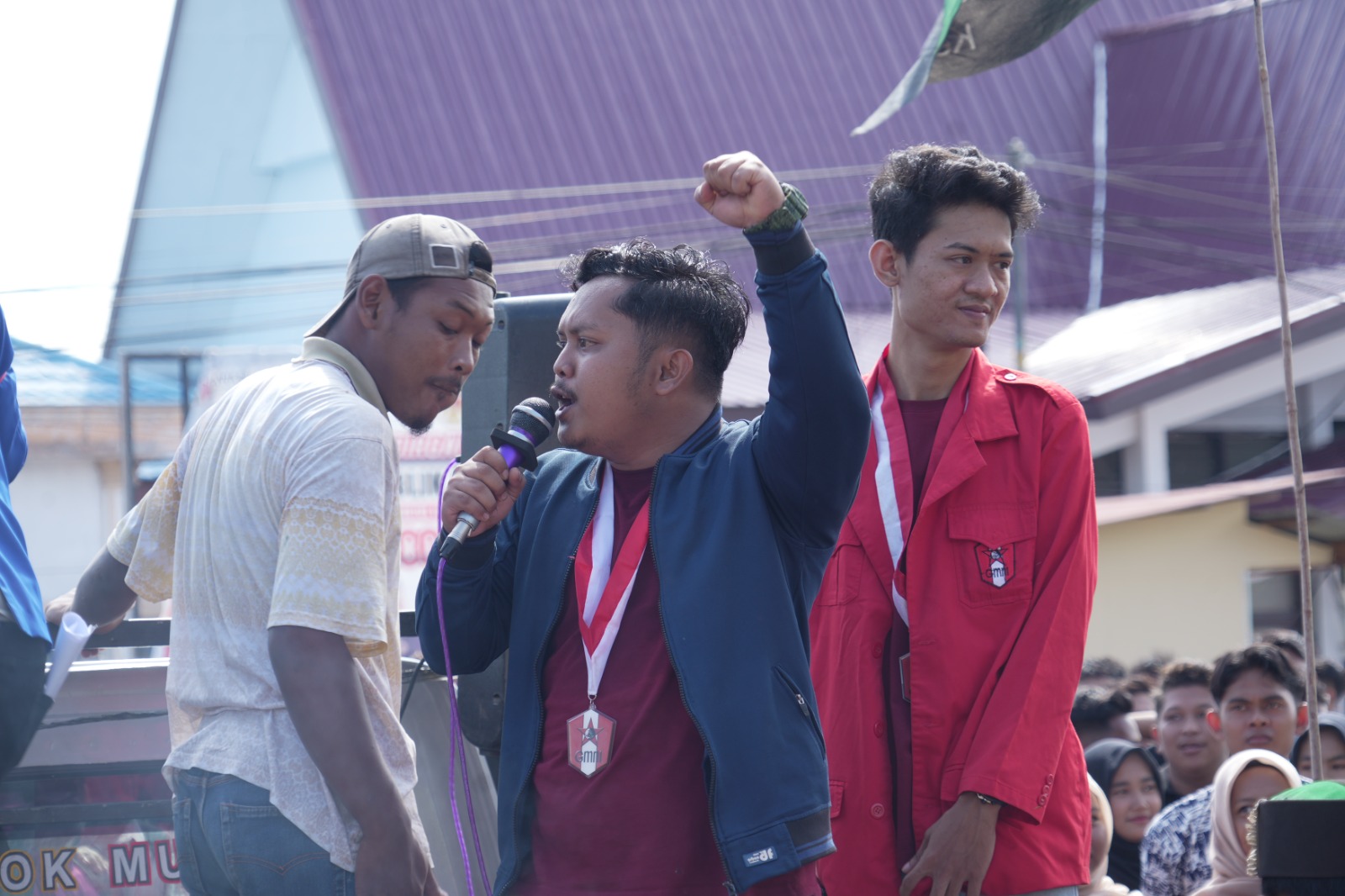 Tak Ada Perubahan, DPC GMNI Bengkalis Tagih Janji Kadishub Bengkalis