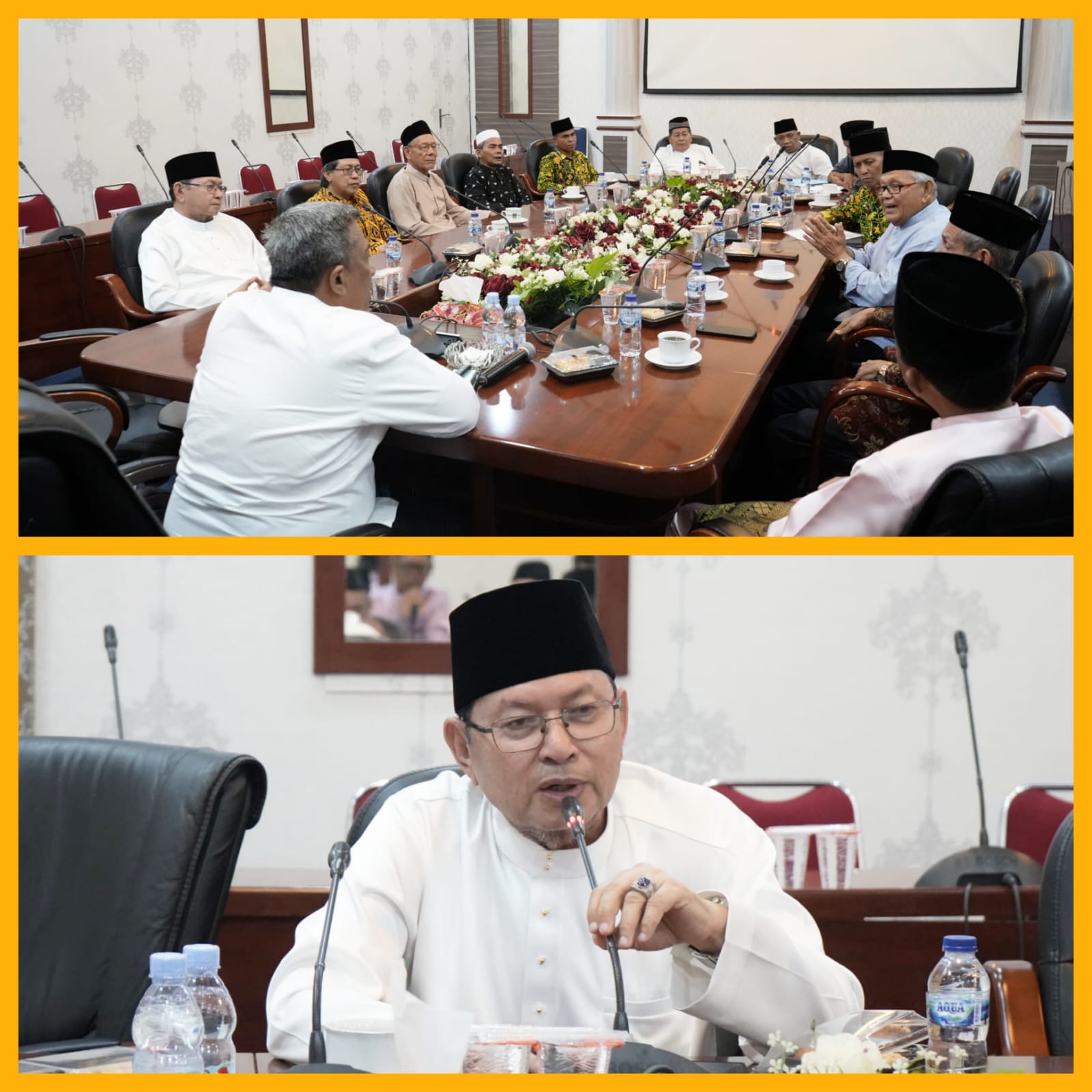 Tokoh Adat Luhak Rambah Silaturahmi ke Bupati Rohul Jelang Penabalan Raja